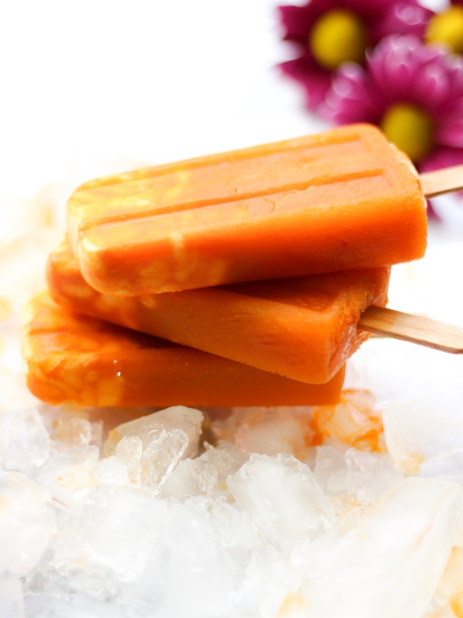 Carrot Yogurt Popsicles | Sweet & Sorrel